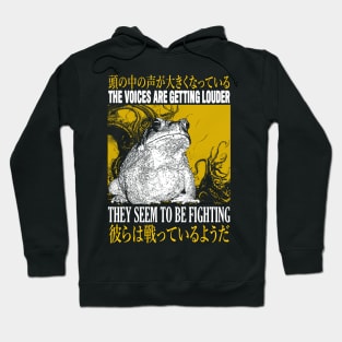 The Voices Are Getting Louder Frog Hoodie